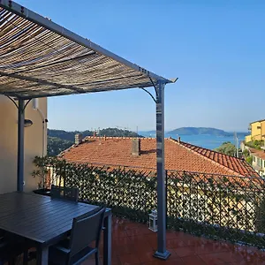  Appartamento La Terrazza Sul Golfo Dei Poeti Con Vista Mare